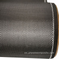 Rollo de tela de fibra de carbono tejido de 3k liso